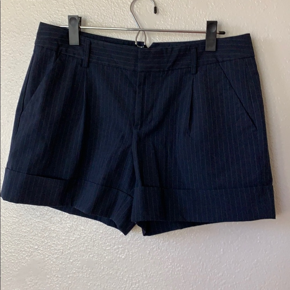 Vintage GAP Pinstripe Cuffed Shorts
